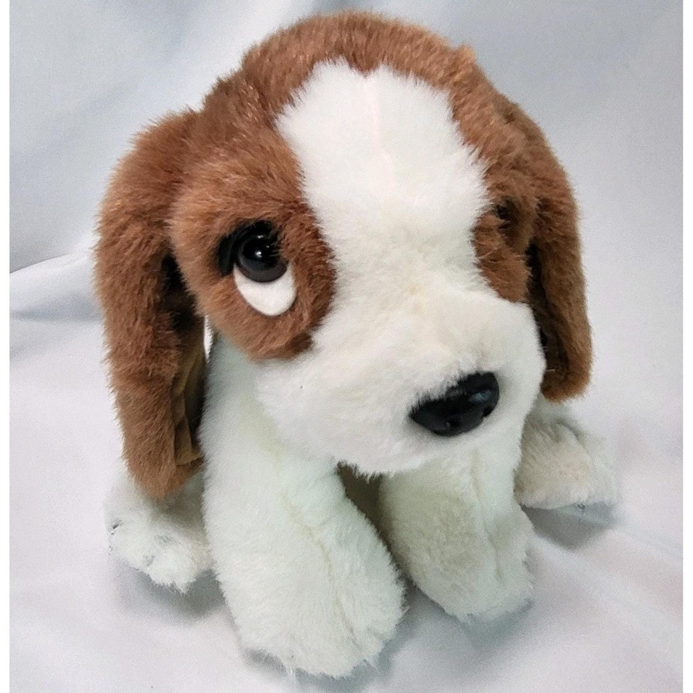 1997 TY Classic 12" Sherlock Basset Hound Stuffed Plush‎ Floppy Puppy Dog Doll